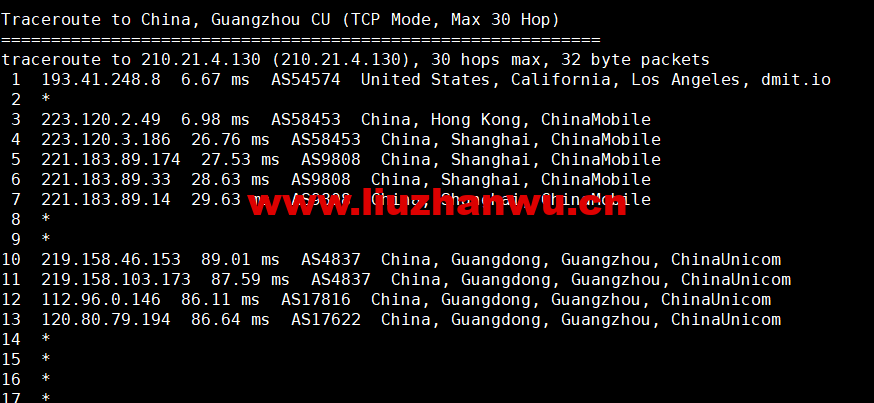 #2022年6月第二次测评#DMIT:香港vps,1核/756M内存/10G SSD硬盘/2T流量/1Gbps带宽,月付$6.9,三网回程移动CMI 69 1656148508 广州联通