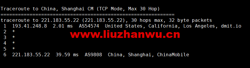 #2022年6月第二次测评#DMIT:香港vps,1核/756M内存/10G SSD硬盘/2T流量/1Gbps带宽,月付$6.9,三网回程移动CMI 71 1656148573 上海移动