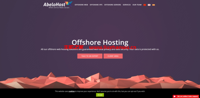abelohost:荷兰windows vps,抗投诉,40G防御,不限流量随便跑-吾爱主机测评