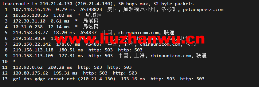 raksmart:美国洛杉矶机房独立服务器,大陆优化100M线路(个别地区走cn2线路回国),机器性能/流媒体/线路等测评数据分享 63 1648092107 广州联通