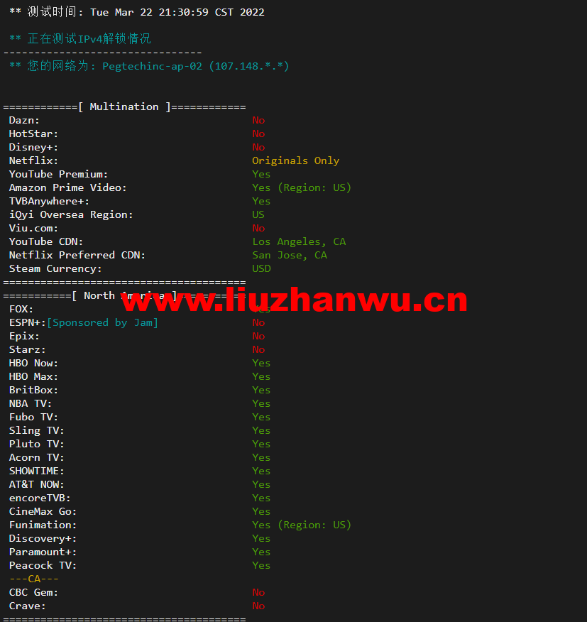 raksmart:美国洛杉矶机房独立服务器,大陆优化100M线路(个别地区走cn2线路回国),机器性能/流媒体/线路等测评数据分享 47 1648092116 流媒体解锁