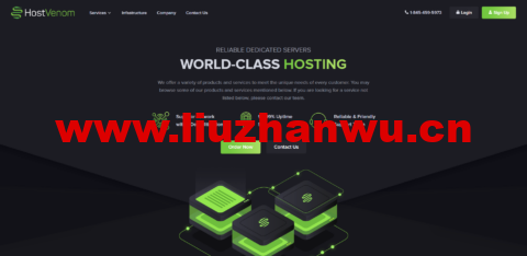 HostVenom:芝加哥AMD DDoS服务器循环减$10/月(1Gbps/30T月流量/30Gbps DDoS)-吾爱主机测评