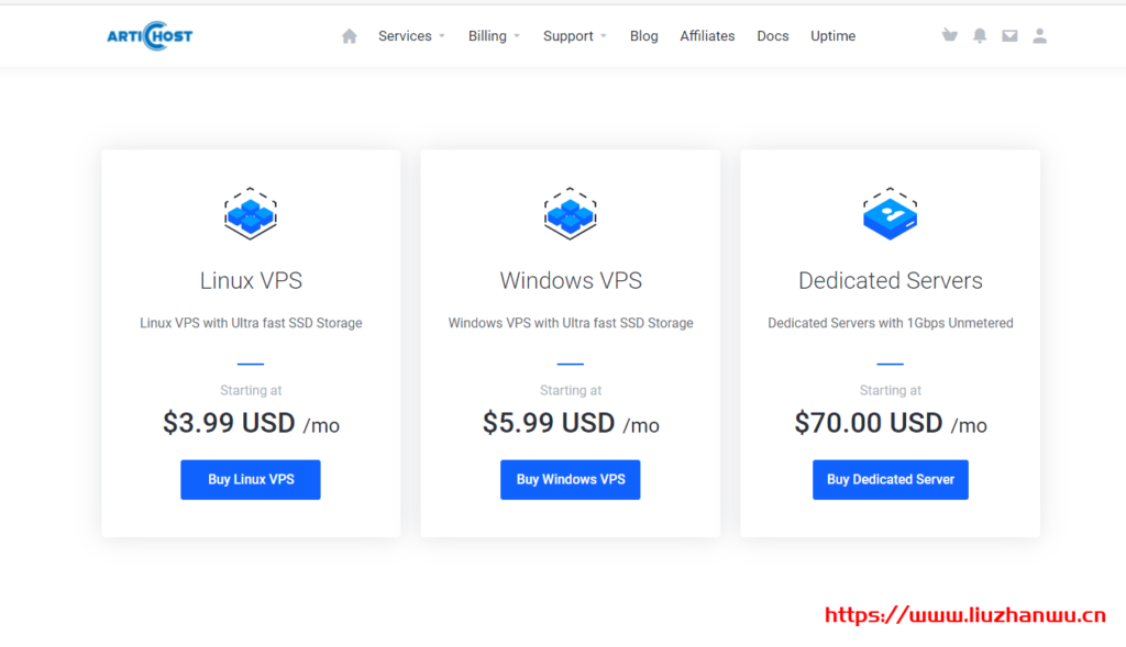 artichost:芝加哥VPS,不限流量,$3.99/月,2G内存/1核/60gSSD-吾爱主机测评