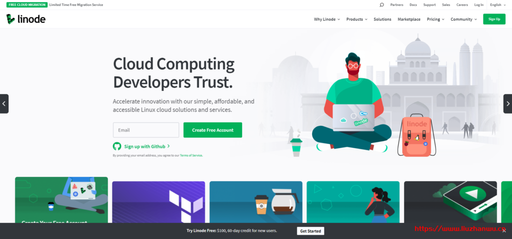 linode:2021年最新优惠码整理,新用户注册送100美元,日本/新加坡/美国多机房可选 10 linode