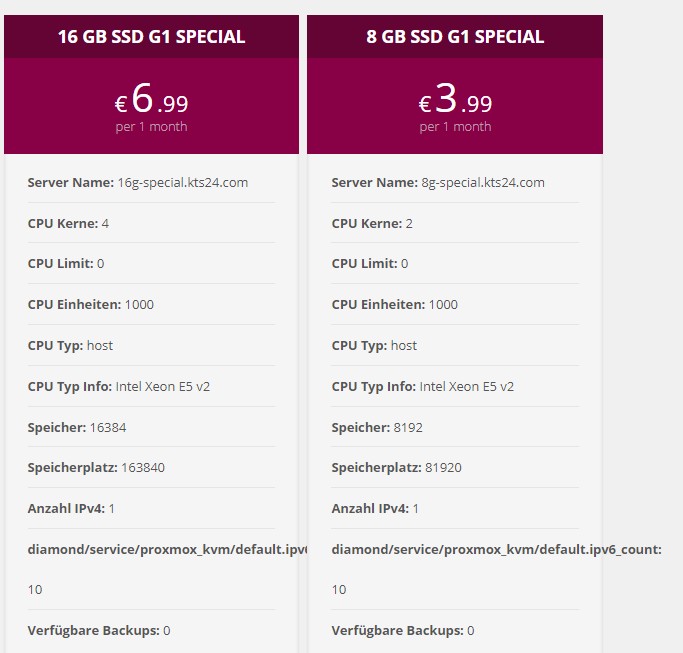 KTS24:€3.99/月/2核/8G内存/80GB SSD空间/不限流量/1Gbps端口/DDOS/KVM/荷兰 6 20210606 60bd4e1dceb20