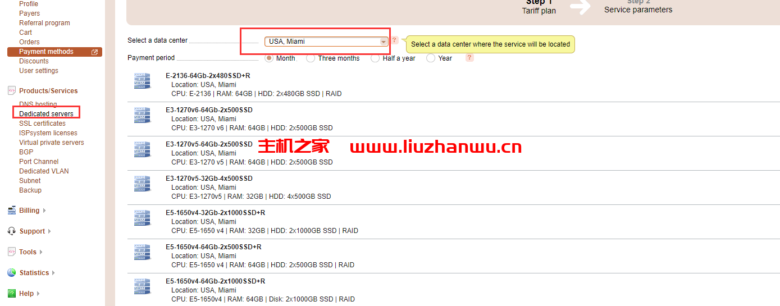 gcorelabs:迈阿密机房物理服务器/E5-2623v4型号CPU/提供75折优惠 10 QQ截图20210924081831