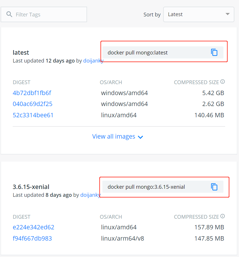 docker-mongo2 docker-mongo2