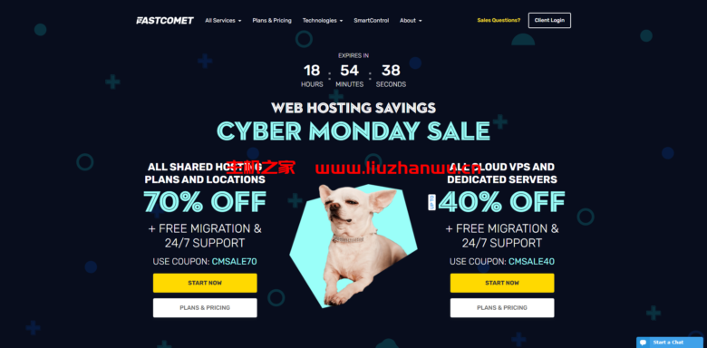 #网络星期一#fastcomet:全线产品优惠,共享主机最高享70%折扣,VPS主机40%优惠,专用服务器30%优惠,仅此一天-吾爱主机测评
