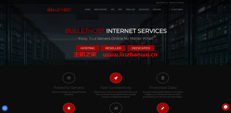 Bullethost:保加利亚vps,1核/512MB内存/10GB SSD硬盘/不限流量/100Mbps端口,$1.8/月起-吾爱主机测评