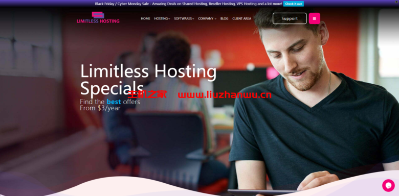 #黑五#Limitless Hosting:共享主机3美元/年,经销商主机24美元/年,kvm vps主机30美元/年-吾爱主机测评