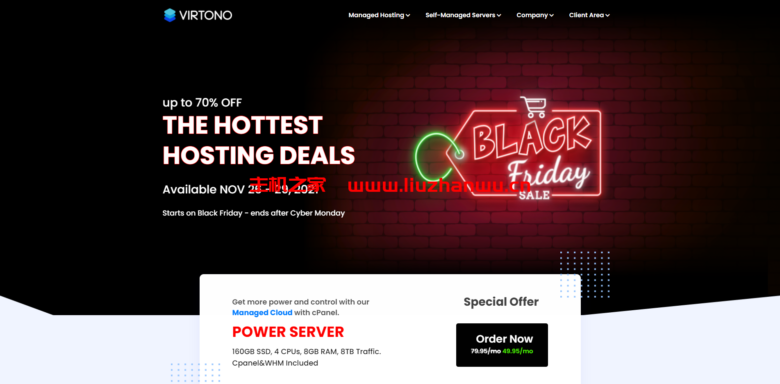 #黑五#virtono:全场最低3折优惠,标准vps首月€2.68起,大内存vps首月€18起,大硬盘vps首月€30起-吾爱主机测评