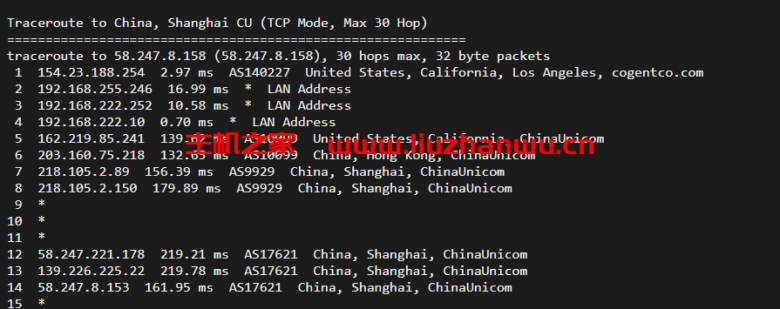 华纳云:美国独立服务器,E5-2660/16G内存/50MCN2+AS9929线路,简单测评 54 上海联通 1