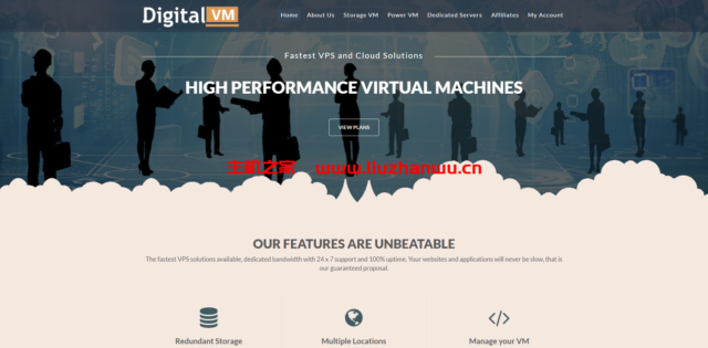 Digital-VM:全球8大机房可选,1-10Gbps超大带宽,不限流量,VPS低至$4/月,日本服务器$80/月起-吾爱主机测评