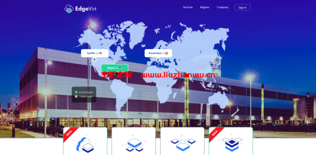 Edgevirt:美国便宜vps,1核/1GB内存/30GB SSD硬盘/5TB流量/10Gbps端口,$15.75/年-吾爱主机测评