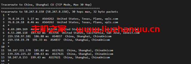 iON:美国便宜vps,达拉斯机房,1核/2G内存/50G SSD硬盘/2TB流量/1G端口,月付$8起,简单测评 57 上海联通