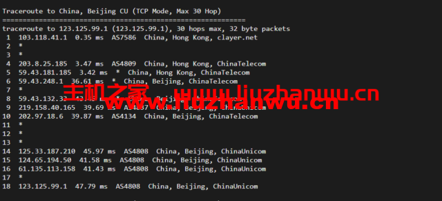 CUBECLOUD:香港CN2 GIA PRO,2核/1G内存/15G SSD硬盘/400G流量/50M带宽,月付71元,简单测评 67 北京联通 2