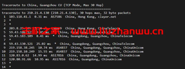 CUBECLOUD:香港CN2 GIA PRO,2核/1G内存/15G SSD硬盘/400G流量/50M带宽,月付71元,简单测评 68 广州联通 2