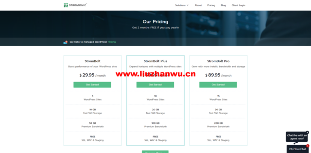 Stromonic：全新的WordPress 托管服务，附带免费 WAF、SSL 和 CDN，月付$29.95起，印度vps月付$2.95起，印度独服月付$33.95起-吾爱主机测评