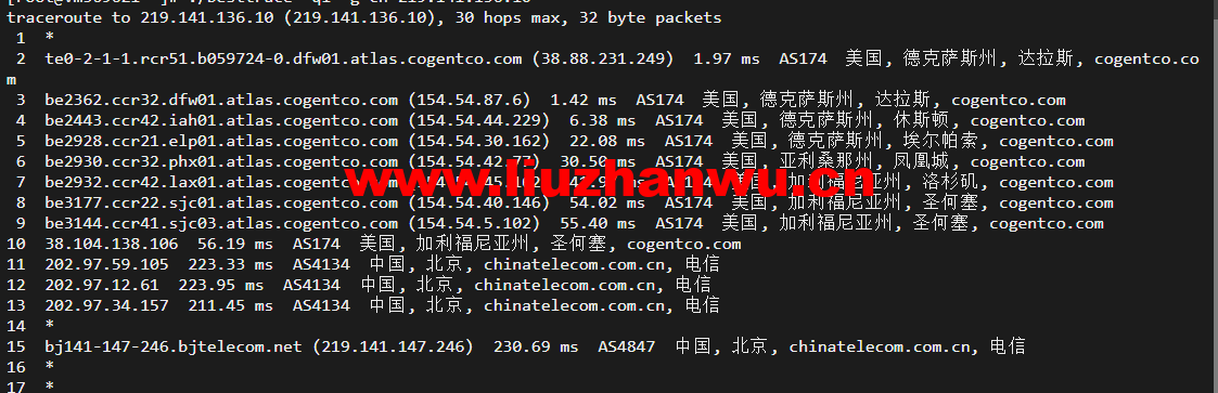 justhost.ru:美国达拉斯机房的VPS,简单测评 58 北京电信 1