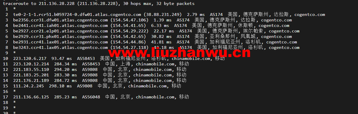justhost.ru:美国达拉斯机房的VPS,简单测评 64 北京移动 1