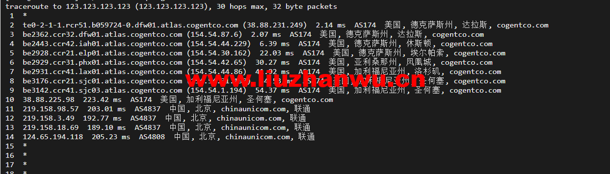 justhost.ru:美国达拉斯机房的VPS,简单测评 61 北京联通 1