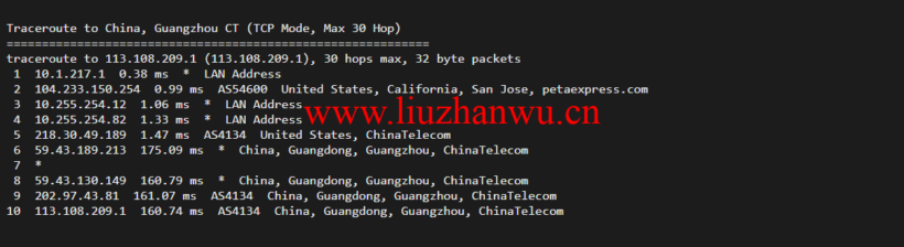 raksmart:圣何塞云服务器,CN2网络,流媒体等简单测评 62 1647345998 广州电信