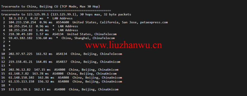 raksmart:圣何塞云服务器,CN2网络,流媒体等简单测评 64 1647346029 北京联通