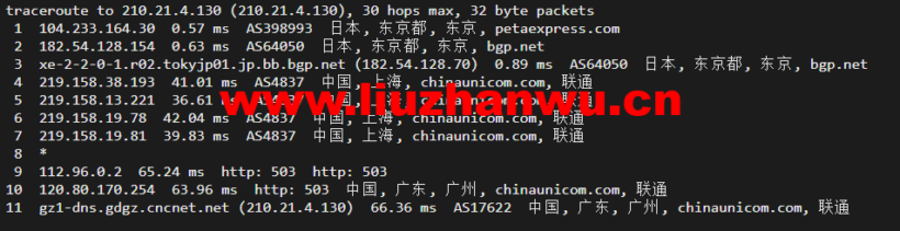 raksmart:日本机房独立服务器,精品网20M线路(电信走cn2,联通移动走as4837线路回国),机器性能/流媒体/线路等测评数据分享 66 1648261712 广州联通