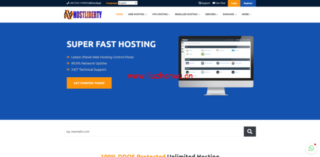 hostsliberty：1核/512MB内存/10GB NVMe硬盘/500G流量/1Gbps端口，$3.99/月起，可选香港/日本/新加坡/美国/欧洲等机房-吾爱主机测评
