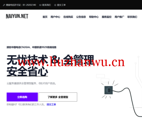 NAIYUN:全场限时68折,tiktok直播跨境专用服务器/美国双ISP住宅/香港CN2/高防/AS9929/CMIN2/AS4837日本韩国VPS/独立服务器-吾爱主机测评