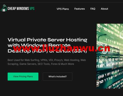 vpshostingservice：美国和欧洲Windows vps，全线五折，2核/4G内存/60GB硬盘/不限流量/1Gbps带宽，$5.5/月起，可选美国/荷兰/德国6大机房-吾爱主机测评
