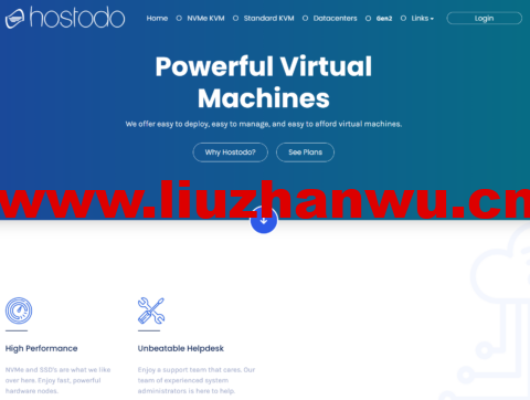 hostodo:新上底特律VPS,1核/1GB内存/16GB NVMe/3TB/1Gbps带宽,$10/年起-吾爱主机测评
