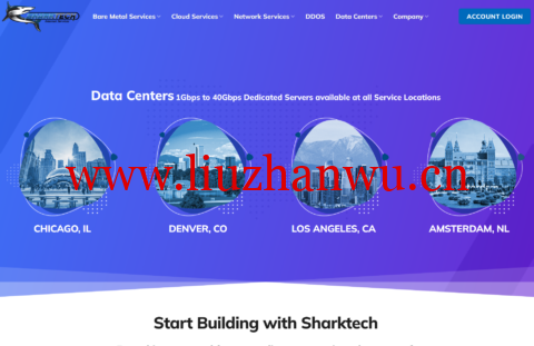 Sharktech：高防VPS降价+年付5折，$29.7/年起，2*Gold 6148/128G/2T NVMe/10Gbps不限流量服务器，$399/月，可选洛杉矶等机房-吾爱主机测评