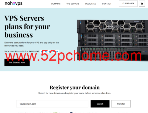 NohaVPS：德国VPS，1核/1GB/25G NVMe/5TB@1Gbps带宽，$3/月-吾爱主机测评