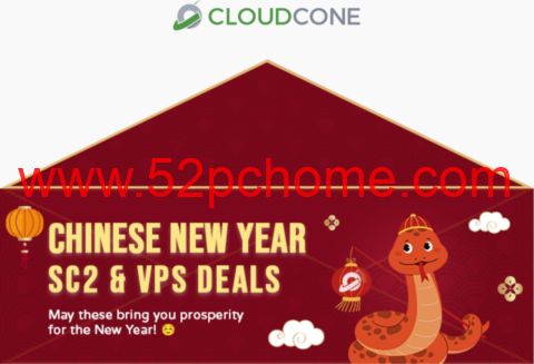 #新年促销#CloudCone:洛杉矶vps,4核/2GB/240GB/5TB@1Gbps,$28.88/年-吾爱主机测评