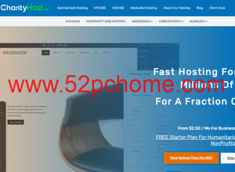 CharityHost:休斯敦vps,1核/1GB/500GB/1.5TB@1Gbps带宽,$1.99/月-吾爱主机测评