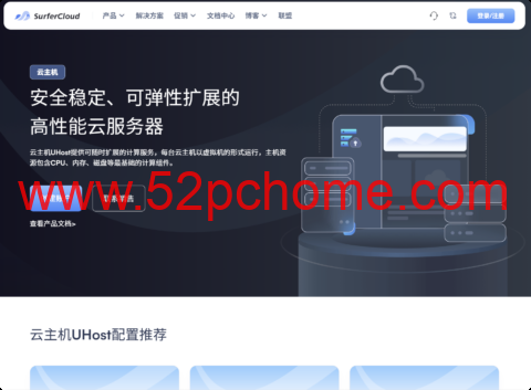 SurferCloud：匿名云主机，$25.59/月起，高性能+全球节点，无需KYC，赋能全球化业务高效运转-吾爱主机测评