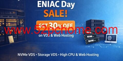 #ENIAC Day 2026#Friendhosting LTD:全场VPS 7折,€2.09/月起,美国/日本/德国/荷兰等多个机房-吾爱主机测评