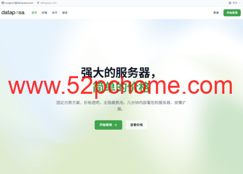DataPasa：德国机房 VPS 1 核 1G 仅 $1.79 / 月 1Gbps 带宽 1TB 流量-吾爱主机测评