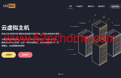 UQIDC:618 大促,欧美原生 IP 海外云服务器限时 5 折,美英荷德原生 IP VPS 低至 125 元 / 年-吾爱主机测评
