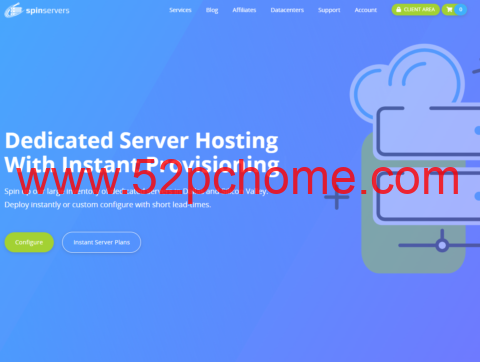 Spinservers:美国高配服务器 达拉斯 / 圣何塞双机房 双路 Gold 5118 64G 内存 10Gbps 30TB 流量 月付 $99-吾爱主机测评