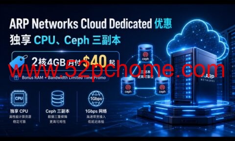 VM6 英国 VPS 优惠:1GB 月付 £1.75 起,Ryzen 9950X 2GB £6/月,10Gbps 网络-吾爱主机测评